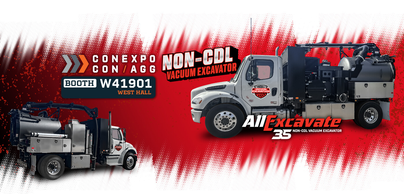 See Vacall at CONEXPO Booth #W41901